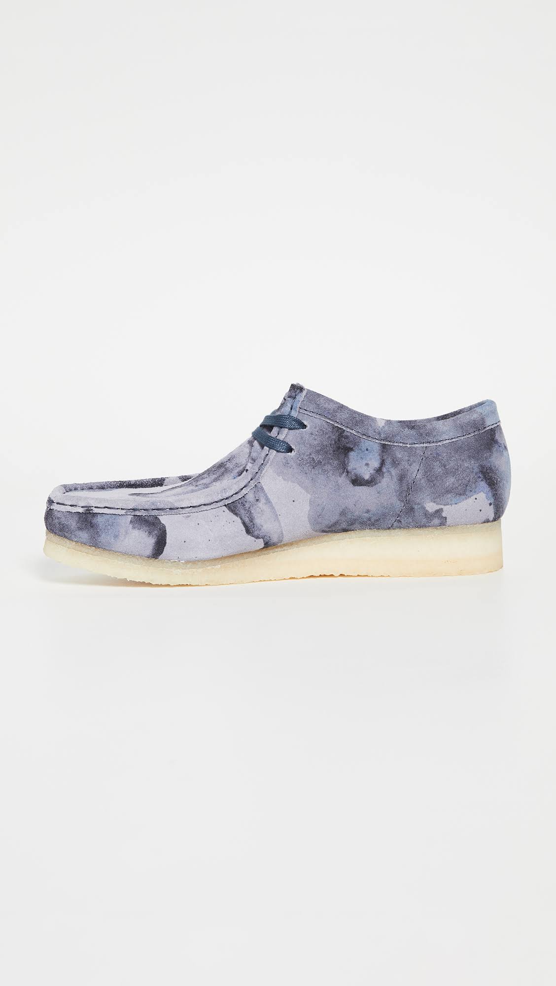 Clarks Wallabee &Blue Camo& 11