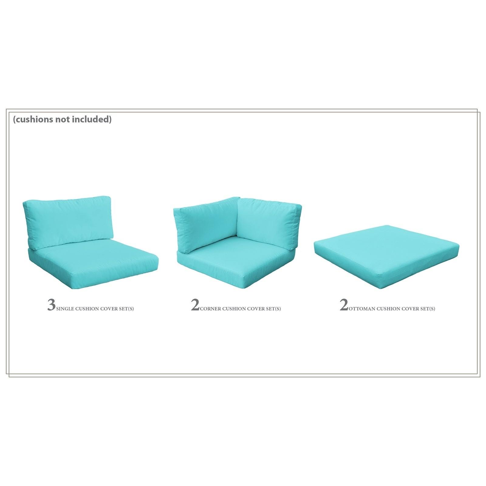 TK Classics Cover Set for MONTEREY-08a - Terracotta