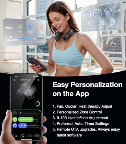 TORRAS COOLIFY Cyber Neck Air Conditioner, Extreme Cooling Version Neck Fan