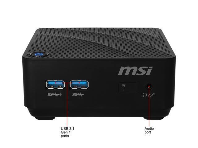 MSI - Cubi N 8gl-081us Desktop Computer- Pentium Silver N5000- 4 GB Ram - 64 GB SSD -500GB HDD