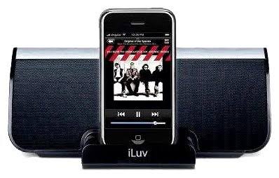 iLuv I189BLK Portable Speaker Dock - 5W RMS - Black