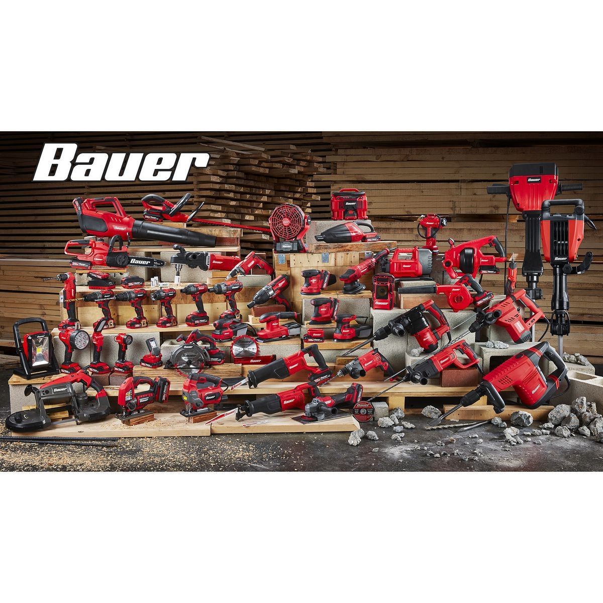 BAUER 10 Amp Deep Cut Variable-Speed Band Saw