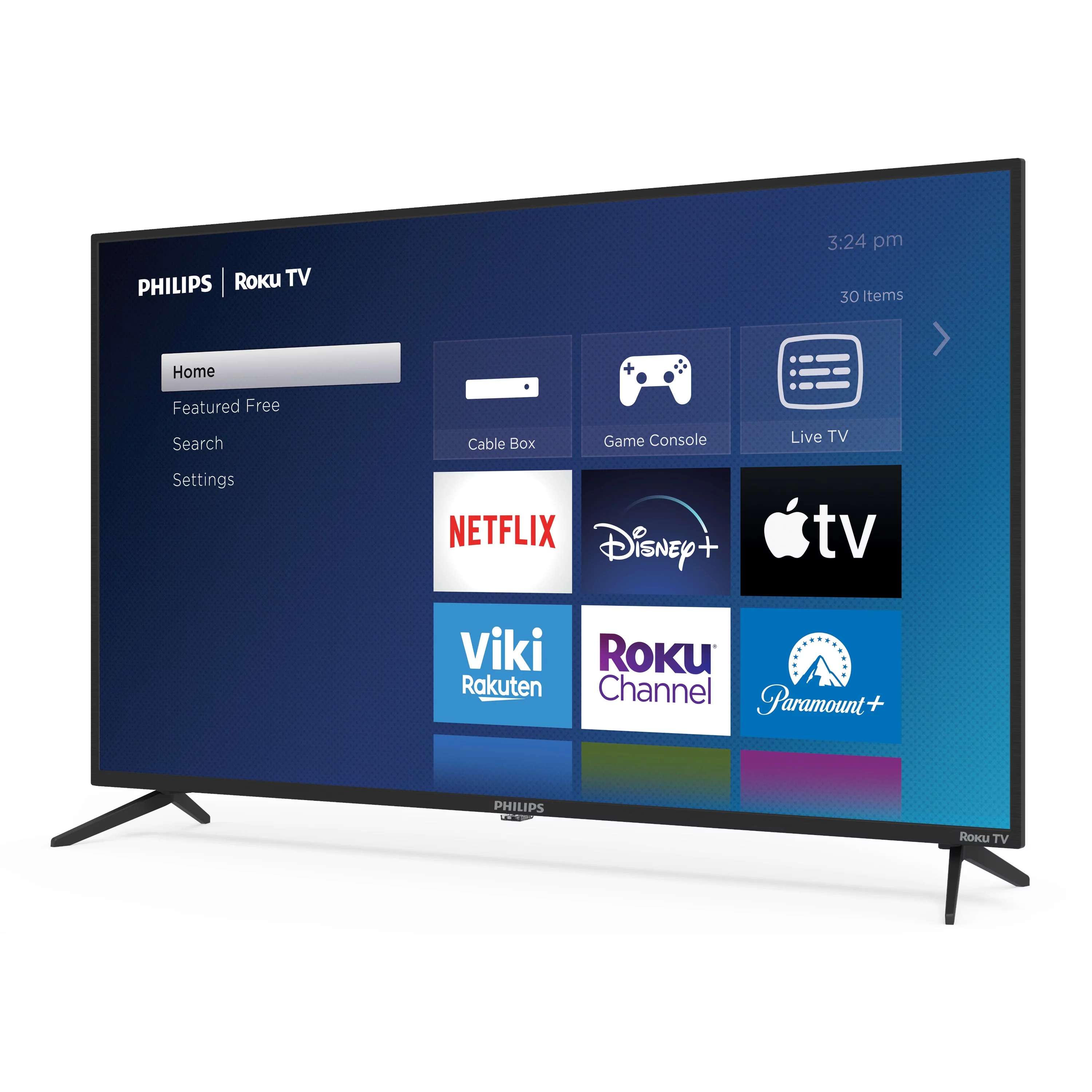 Philips 50" Class 4k Ultra HD (2160p) Roku Smart LED TV (50PUL6533/F7) (New)