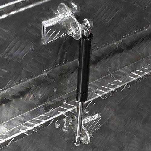 Xtremepowerus 71 Slimline Aluminum Crossbed Pickup Truck Trailer Storage Box Crossover Tool Box Paddle Latches - Shop Hardware Tools Online Store