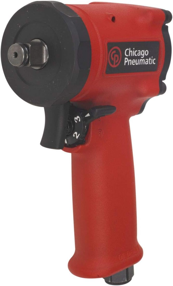 Chicago Pneumatic CP7732 1/2-Inch Stubby Impact Wrench, Ultra-Compact & Durable, Easy to Use