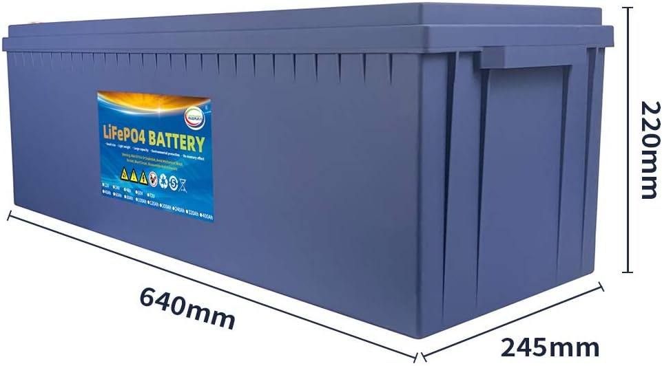 24V Lithium Battery 60Ah Lifepo4 Trolling Motor RV Battery Replacement Built-in BMS Last Longer Replace Your SLA Perfect for Backup Power and Off Grid Applications