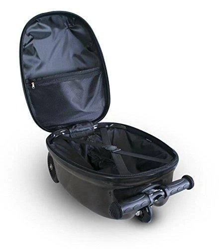 Flyte White Polly The Panda Scooter Suitcase