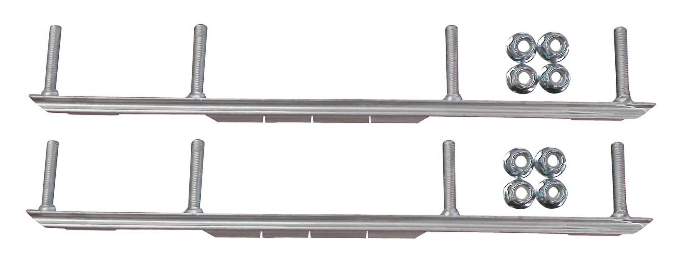 C&A Pro Green XCS Snowmobile Skis w/ 9" Shaper Bars Complete Kit 2021+ Ski-Doo Summit / Freeride