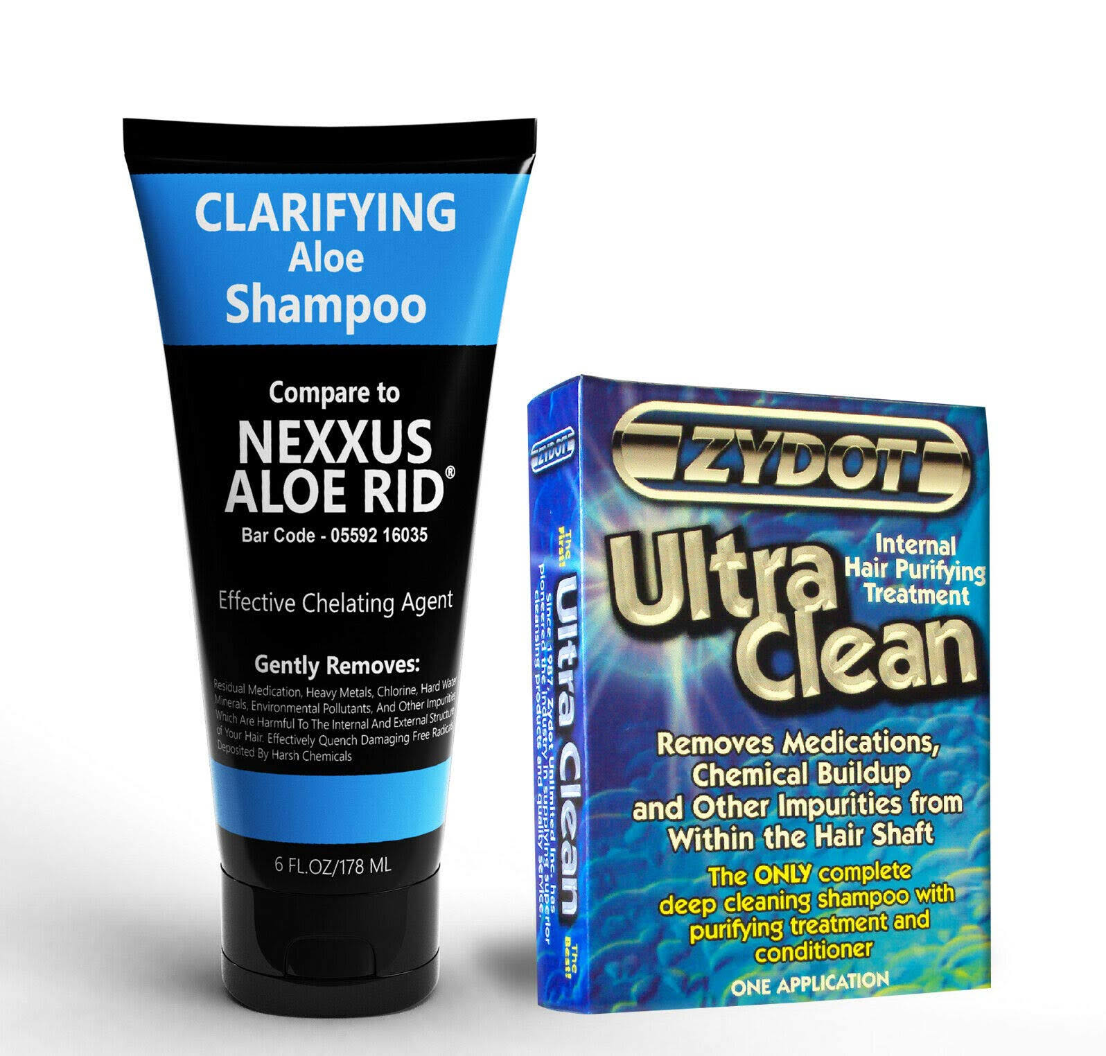 Generic Nexxus Aloe Rid Shampoo with Zydot Ultra Clean Shampoo