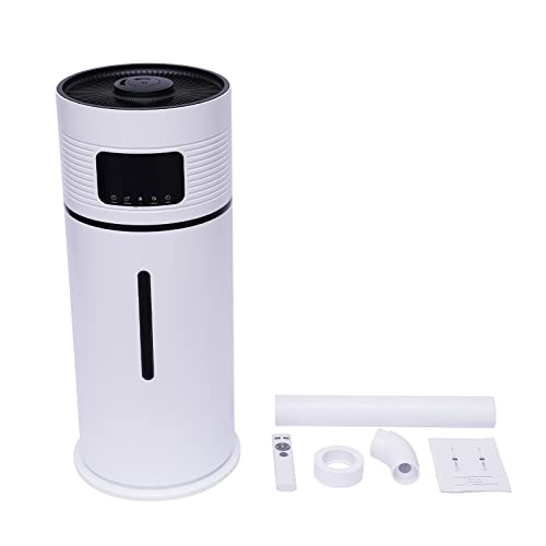 Large Humidifiers Whole-House Commercial&Industrial Humidifier 1076 sq.ft, 3.96Gal Plant Humidifier Cool Mist Top Fill Humidifier Floor Humidifier 15L 600ML/H Dual 360° Nozzles