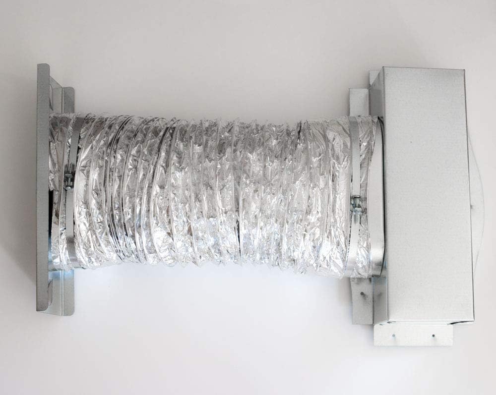 Pre-Assembled Under Cabinet Toe Kick Ducting Kit - Floor Vent Kit