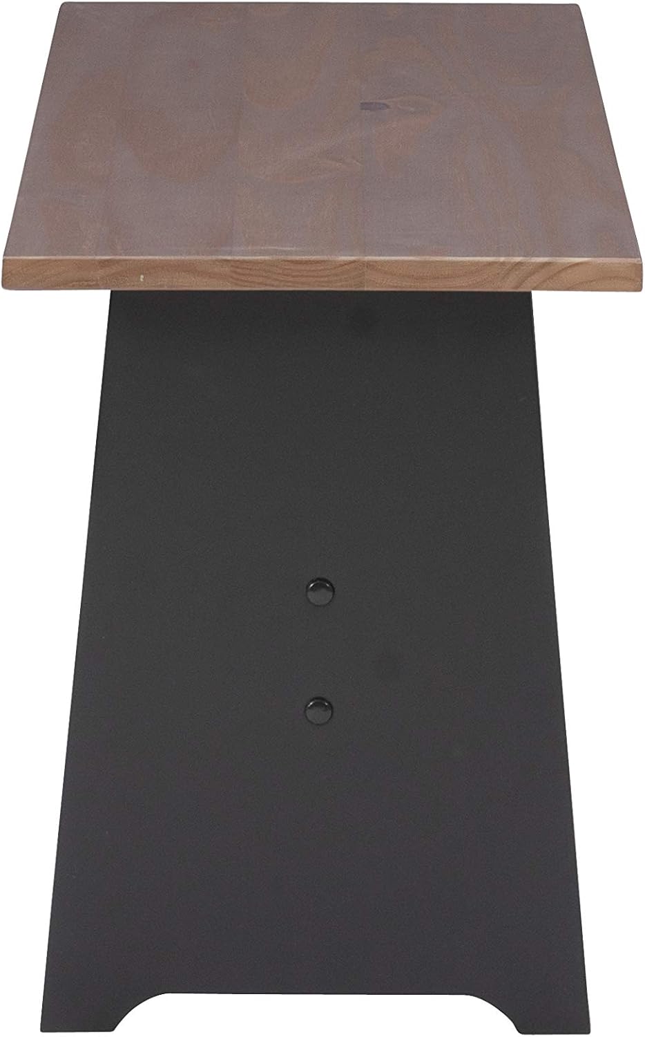 Linon Black and Pecan Breakfast Dining Set Ardmore Nook