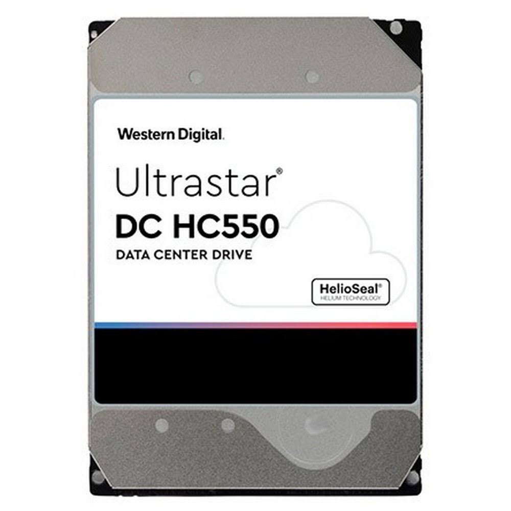 WD Ultrastar DC HC550 18 TB Hard Drive 3.5x22 Internal 512MB SATA 7200RPM 512e SE NP3 DC HC550 0F38459