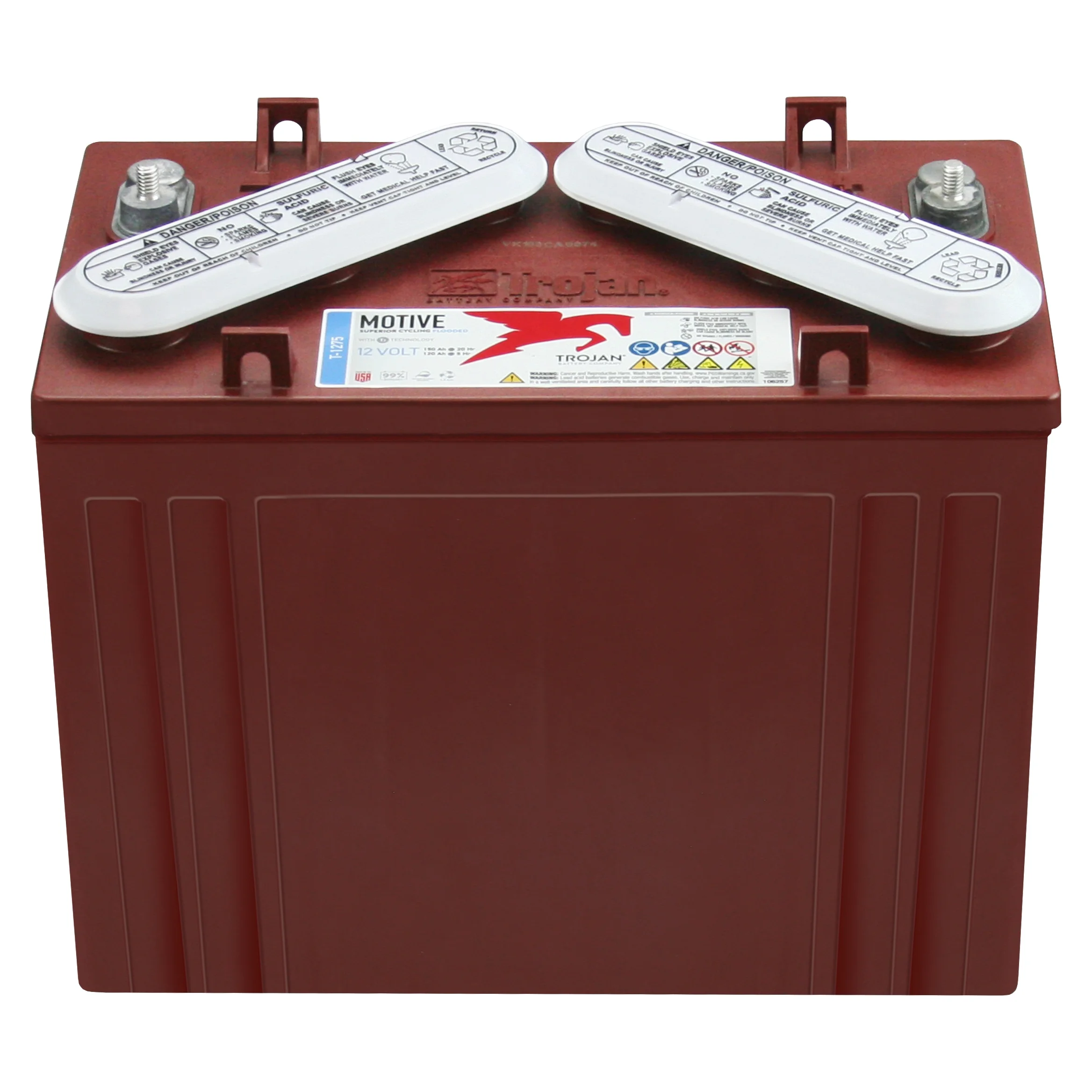 Trojan T1275 12 Volt, 150 AH Deep Cycle Battery - 6 Pack