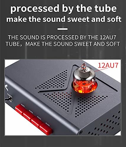 xDuoo MT-603 12AU7 Tube Multiple Pre-Amp 4 Audio Input One Audio Output Amplifier