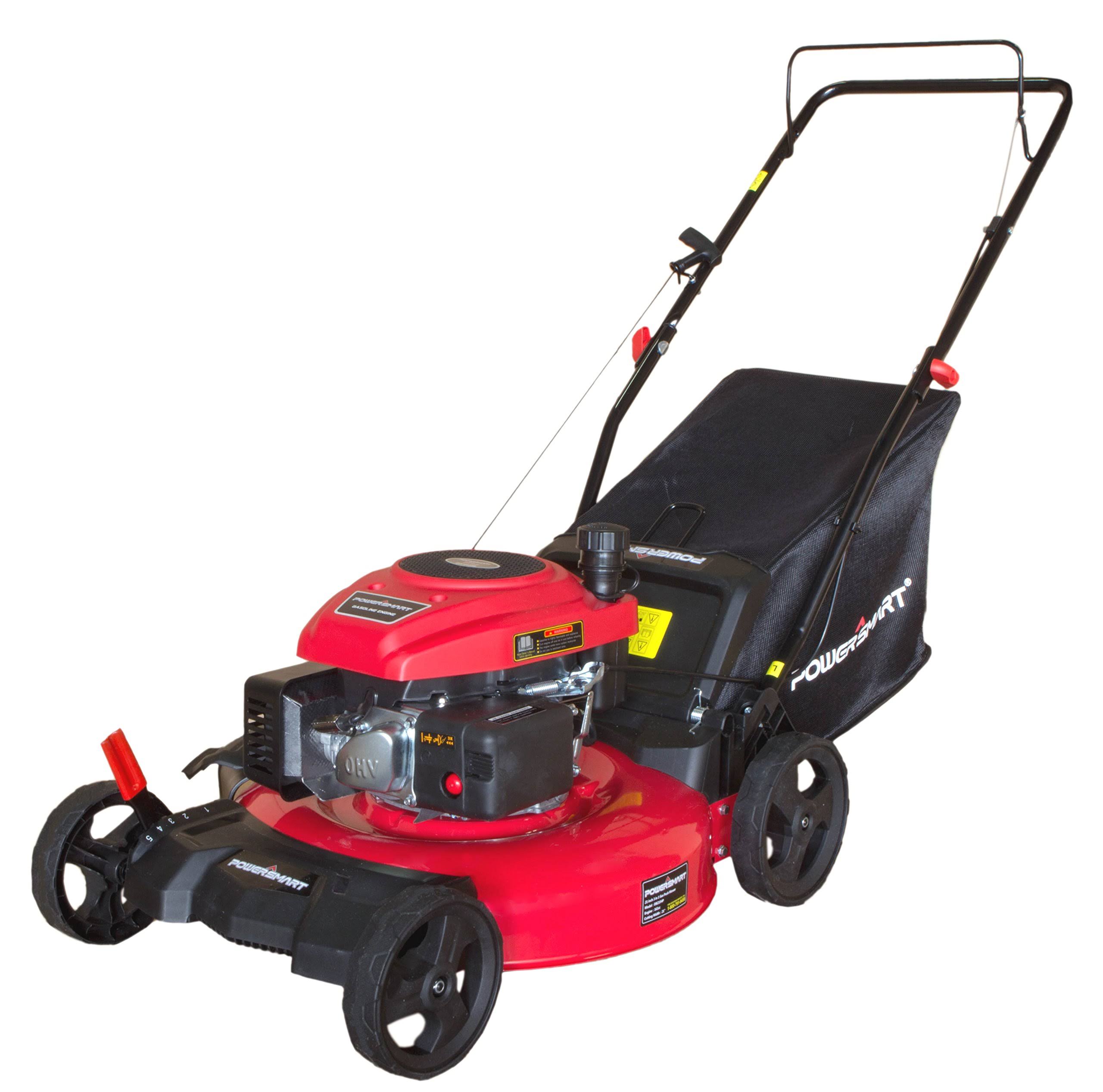 Powersmart DB2194P 21x22 3-in-1 160cc GAS Push Lawn Mower