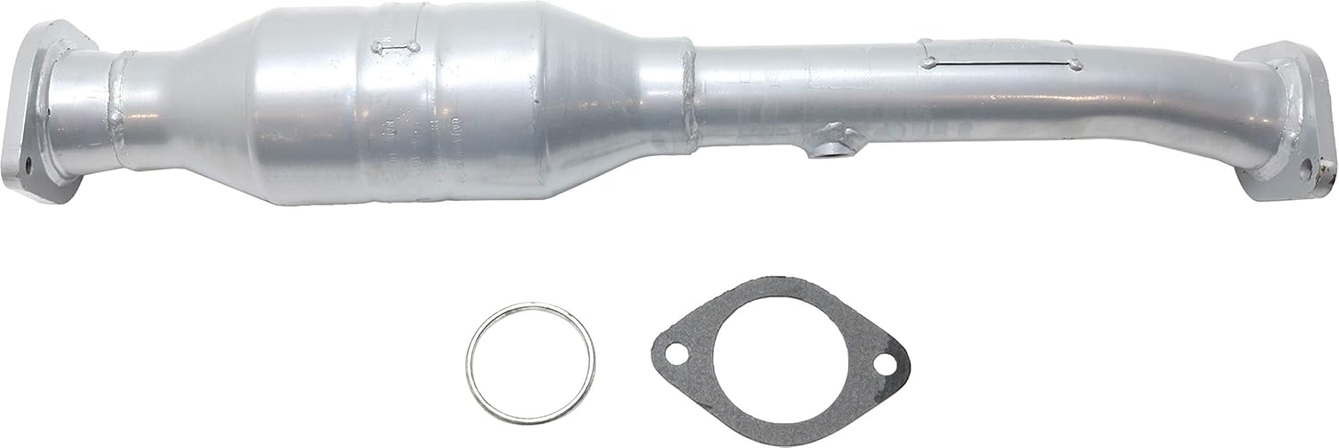 Evan Fischer Catalytic Converter Compatible with 2004-2014 Nissan Titan Rear Passenger Side