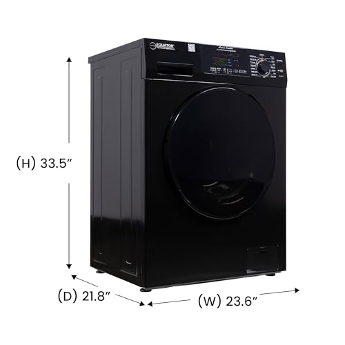 Equator 1.62 cu.ft./15 lbs All in One Combo Washer Dryer with Pet Cycle in White