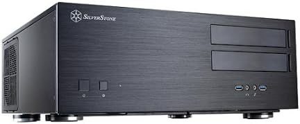 SilverStone Technology Home Theater Computer Case with Lockable Aluminum Front Panel for E-ATX/ATX/Micro-ATX Motherboards GD07B