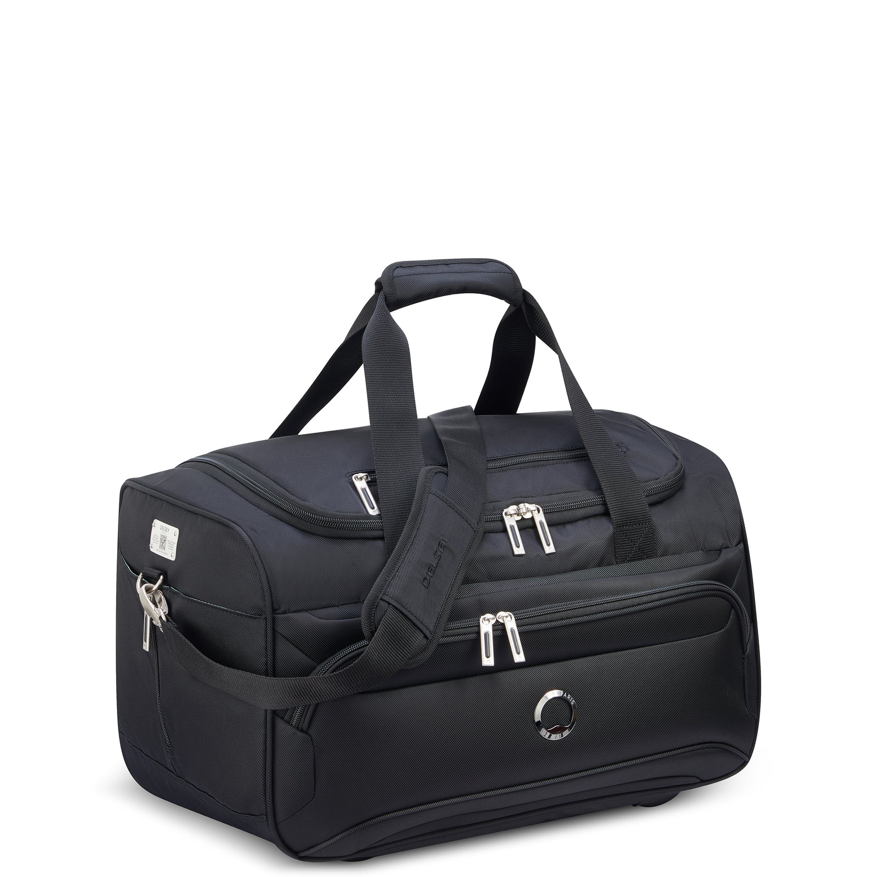 DELSEY PARIS Sky Max 2.0 2-Piece Softside Luggage Set with Duffle, Black - Curated Treasures Market
