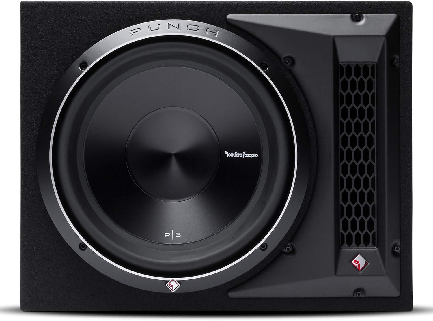 Rockford Fosgate P3-1X12 Punch Single 12" Ported Loaded Enclosure Subwoofer