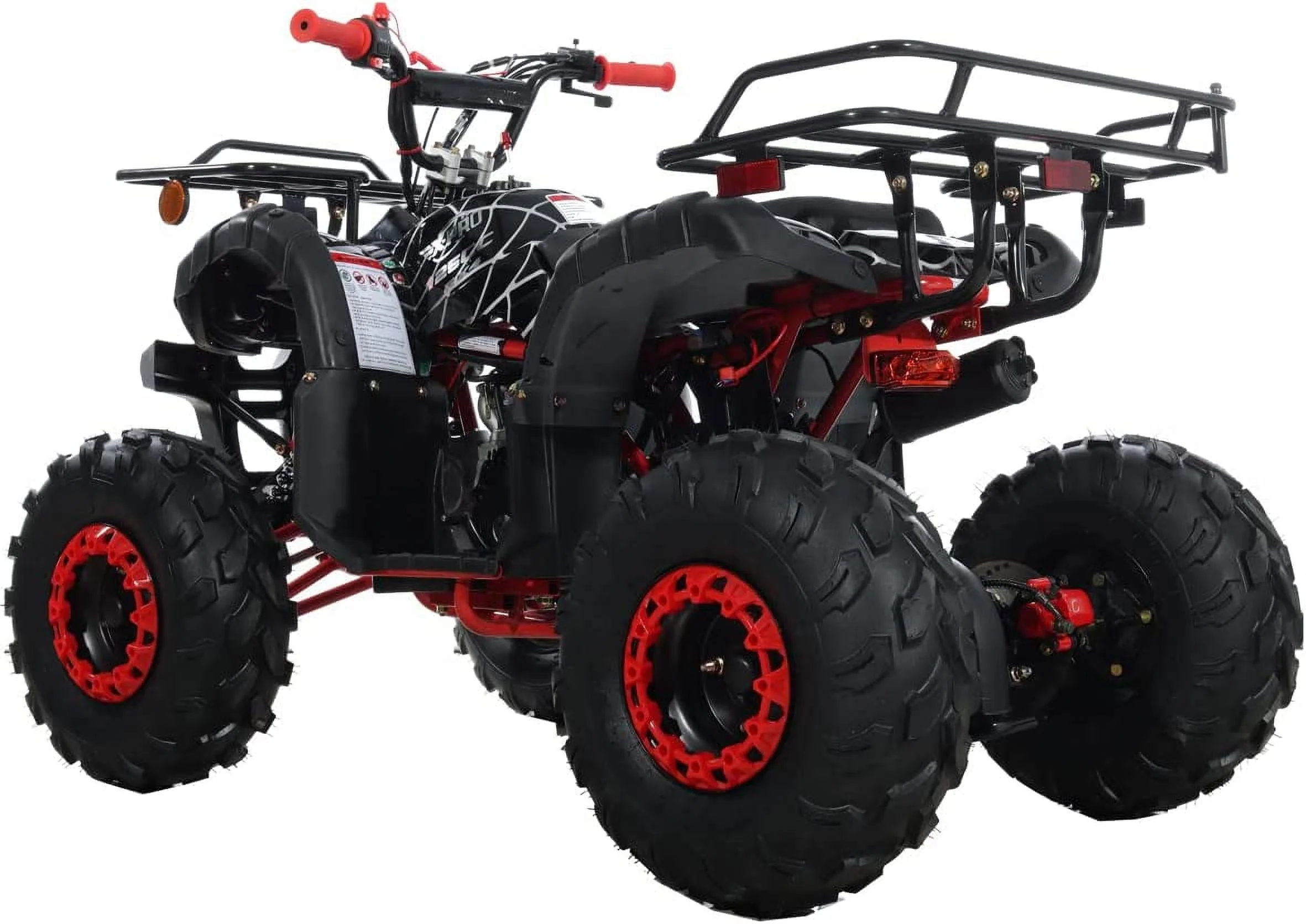 X-Pro Brand New 125cc Gas ATV, Automatic Transmission w/Reverse Remote Control Big 19/18 Tires
