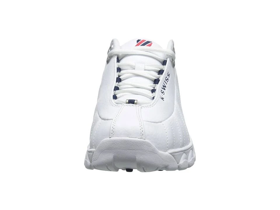 K-Swiss Men&s St329 CMF White/Navy/Red