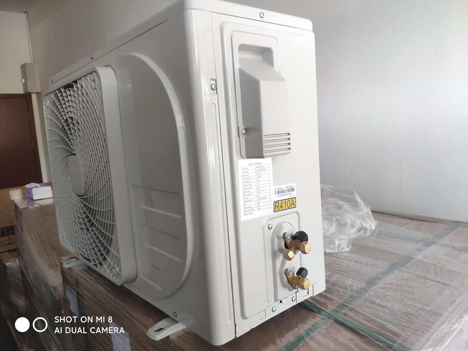 JNTECH 18000BTU Solar ACDC Inverter Ductless Mini Split Air Conditioner & Heater, Multi