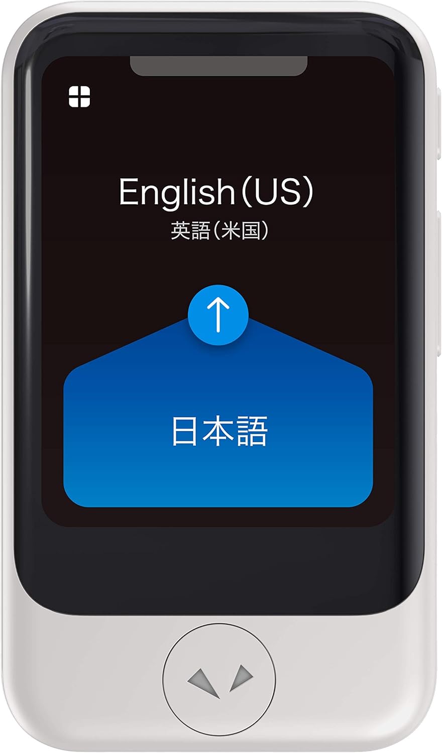 Pocketalk Model S Real Time Two-Way 82 Language Voice Translator with 2 Year Built-in Data and Text-to-Translate Camera & HIPAA Compliant/Black