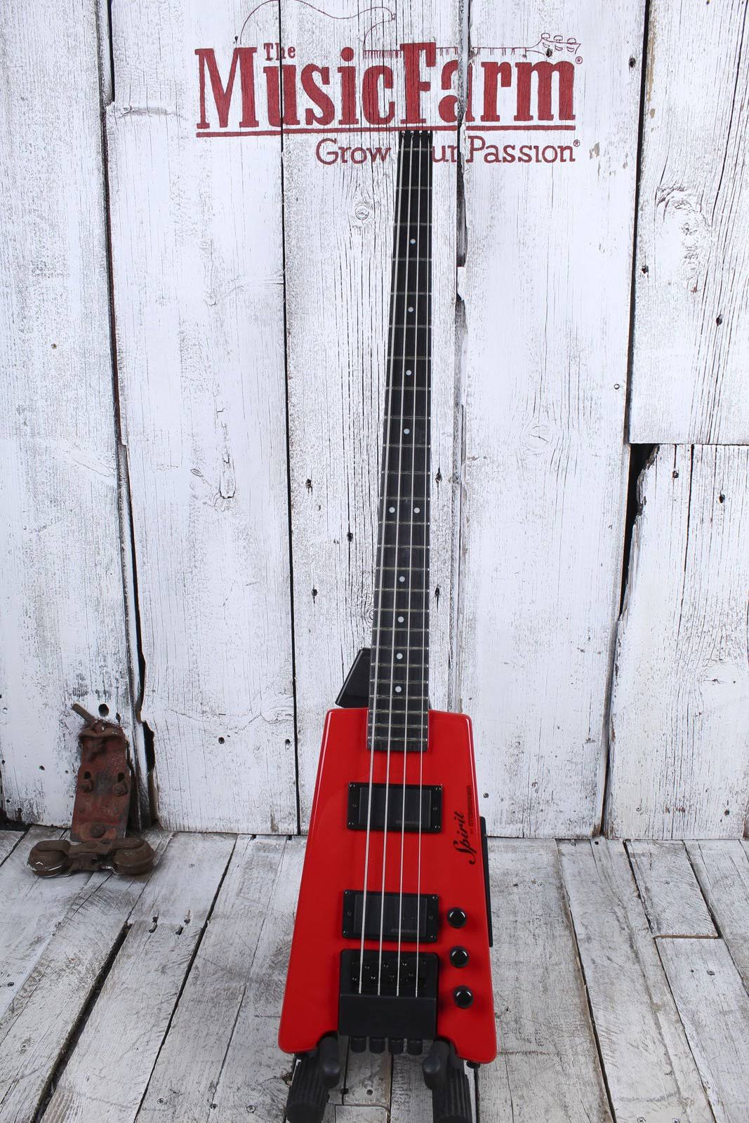 Steinberger Spirit XT-2 Standard Bass (Hot Rod Red)