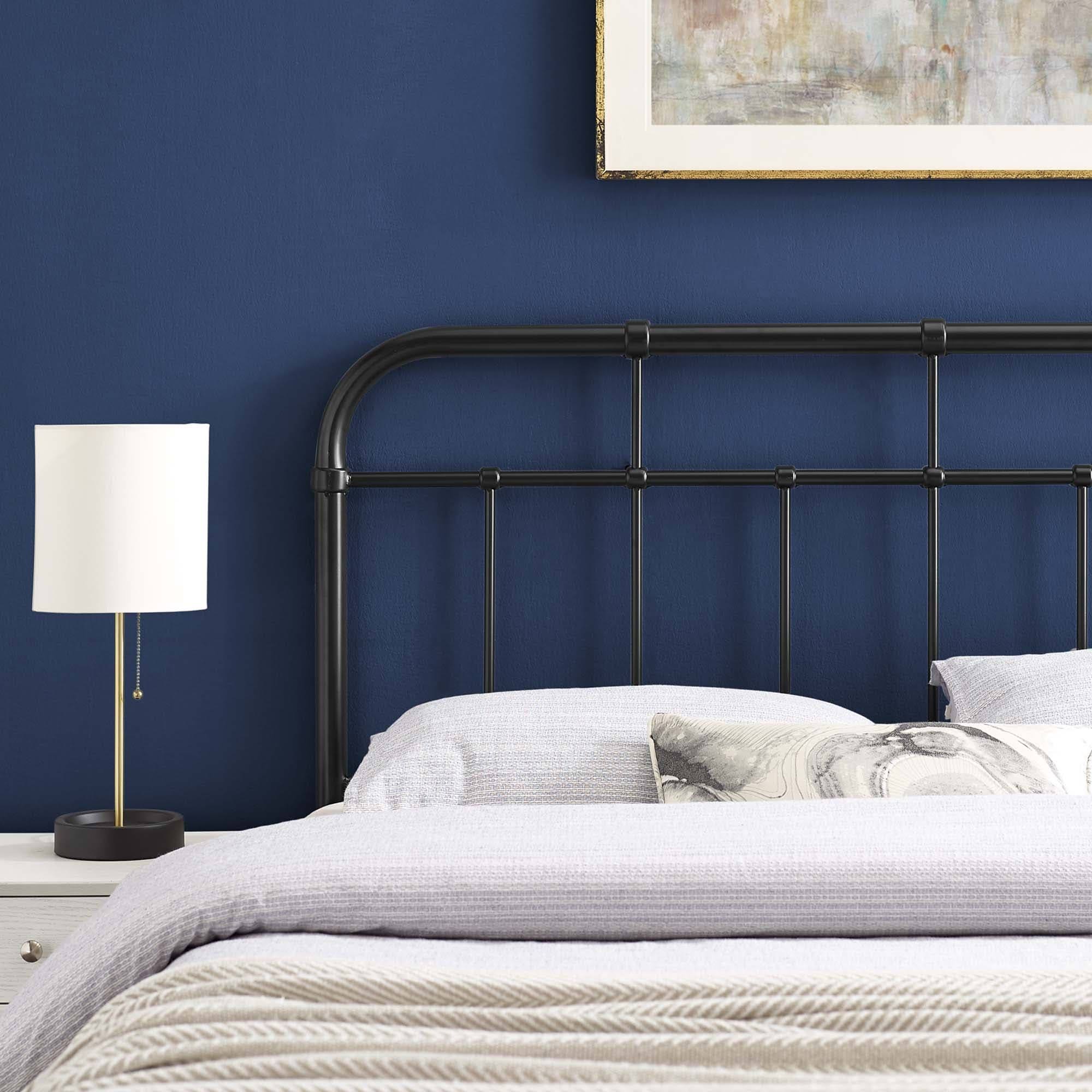 Modway Alessia King Metal Headboard - Gray