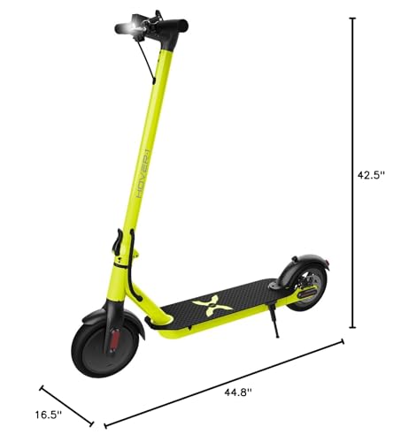 Hover-1 Journey Electric Scooter 14MPH, 16 Mile Range, 5HR Charge, LCD Display, 8.5 Inch High-Grip Tires, 220LB Max Weight, Cert. & Tested - Safe for Kids, Teens, Adults