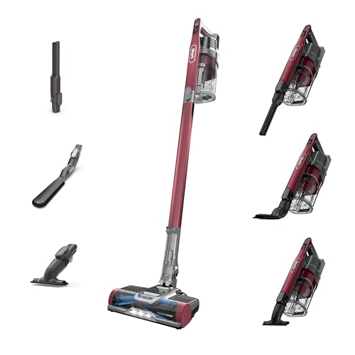 Shark | Pet Cordless Vacuum Cleaner | LED Headlights | Removable Handheld Vacuum for Pet Hair | Crevice Tool & Pet Multi-Tool Included | 40min Runtime | For Carpet & Hard Floors | Grey | IX141