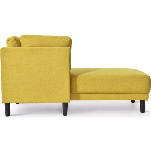 Yellow Chaise Lounge Chairs Indoor Furniture with Arms Couch for Living Room