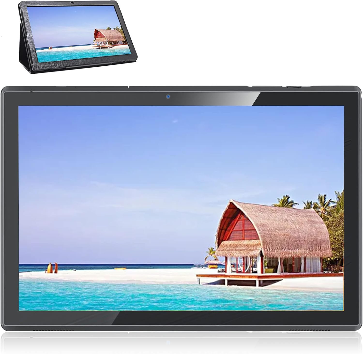 10 Inch Tablet with Case Included, Android Tablet 3GB RAM 32GB ROM 256GB Expanded, Android 10.0 Tablet Computer WiFi Tablet 10.1 HD Touchscreen (Black)
