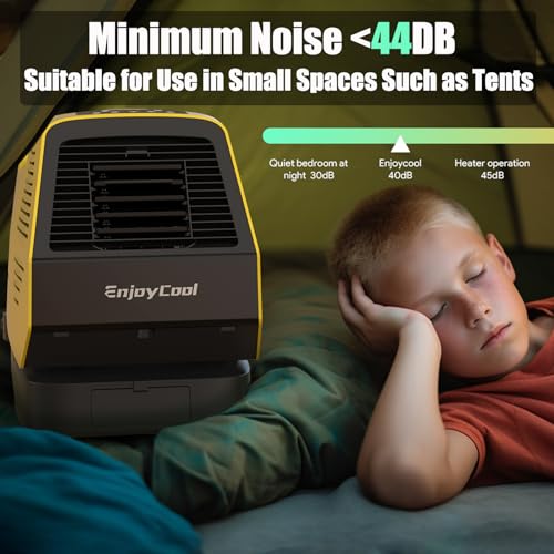 Enjoycool Portable Air Conditioners•pet houses,2380BTU Fast Cooling Outdoor Air Conditioner,Built-in Cool,Fan,Sleep Modes•24Volt 220W Low Power Consumption•tent air conditioner