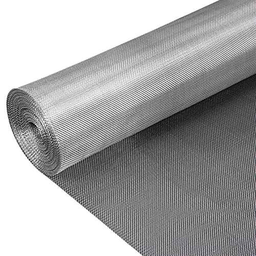 304 Stainless Steel Woven Wire,60 Mesh Fine Screen Mesh Filter Net Filtration Cloth Stainless Steel Air Vent Mesh Never Rust
