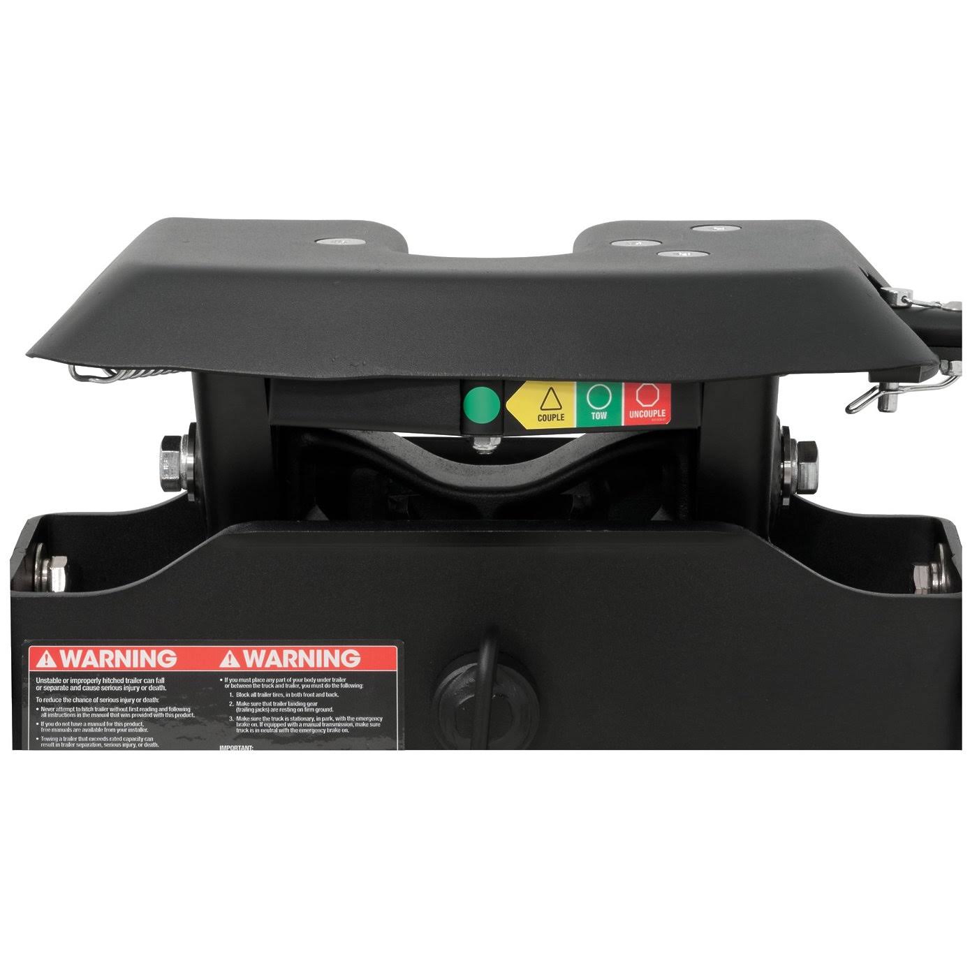 Curt 16621 A16 5th Wheel Hitch with Roller u0026 Rails