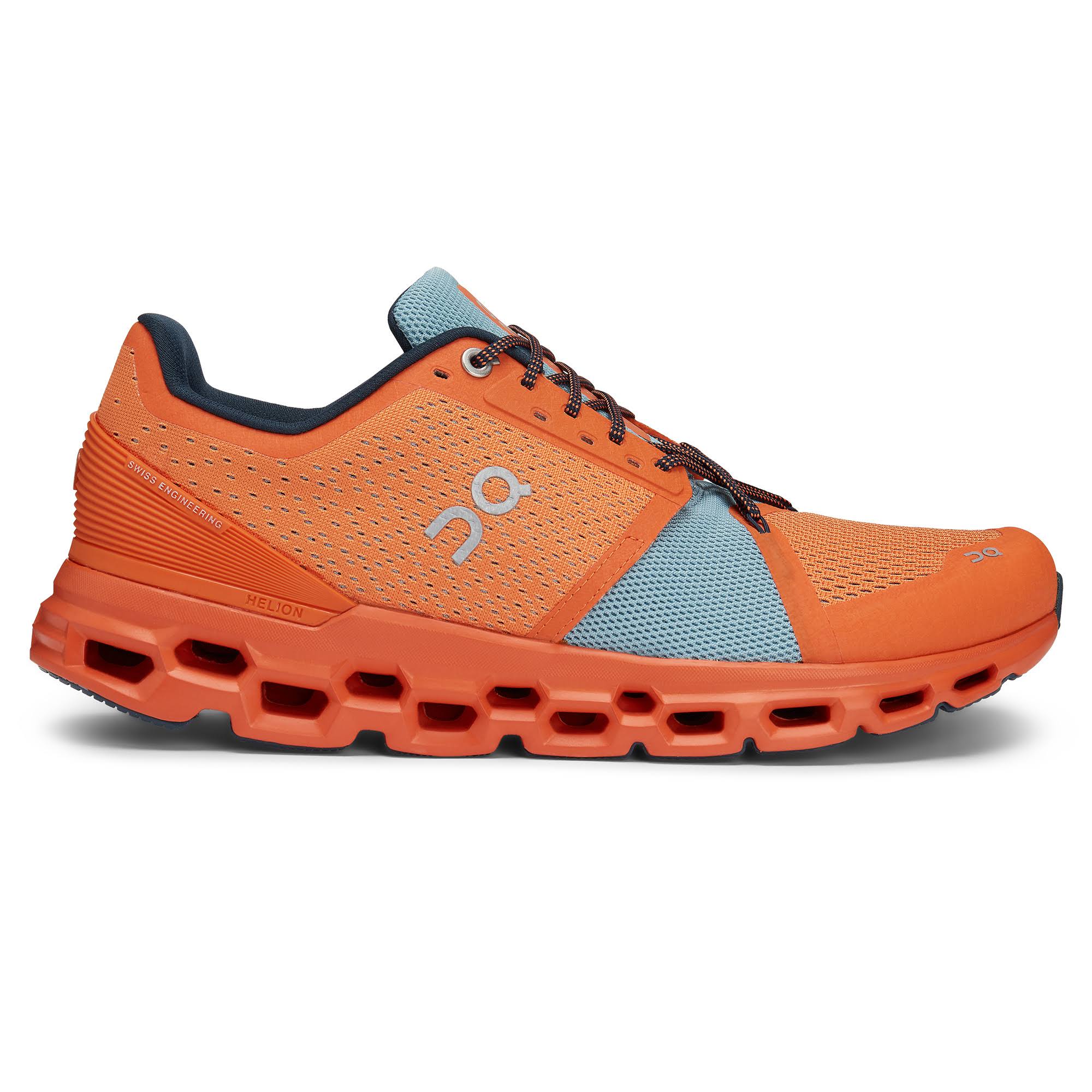 on Running Men&s Cloudstratus Orange/Wash / 7 / M