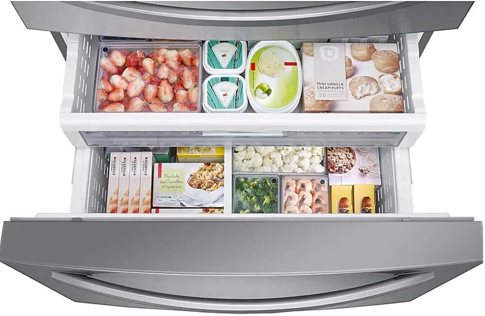 SAMSUNG RF28R7201SR 28 Cu. Ft. Stainless 4-Door French Door Refrigerator