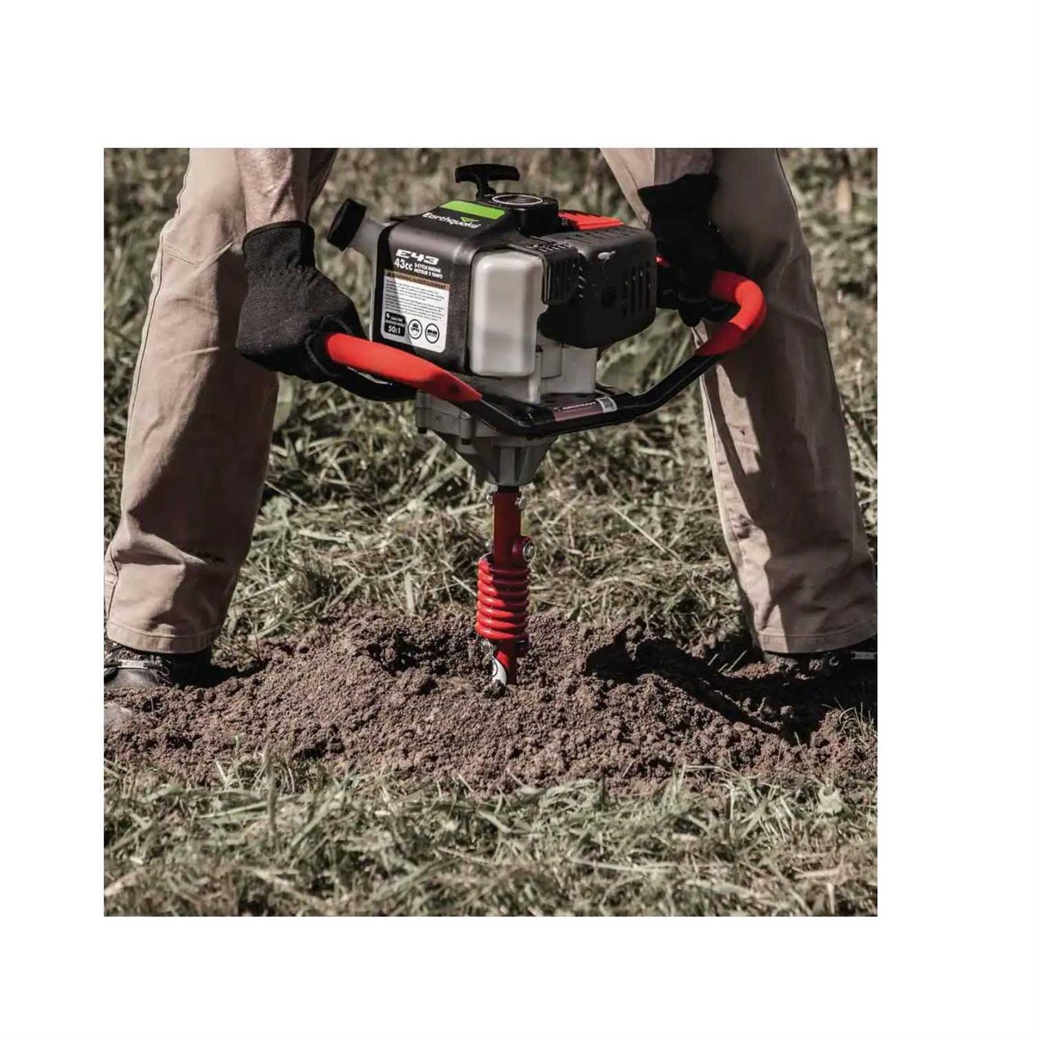 Earthquake 43 cc Earth Auger Powerhead with 8 in. Auger Bit - Shop Hardware Tools Online Store