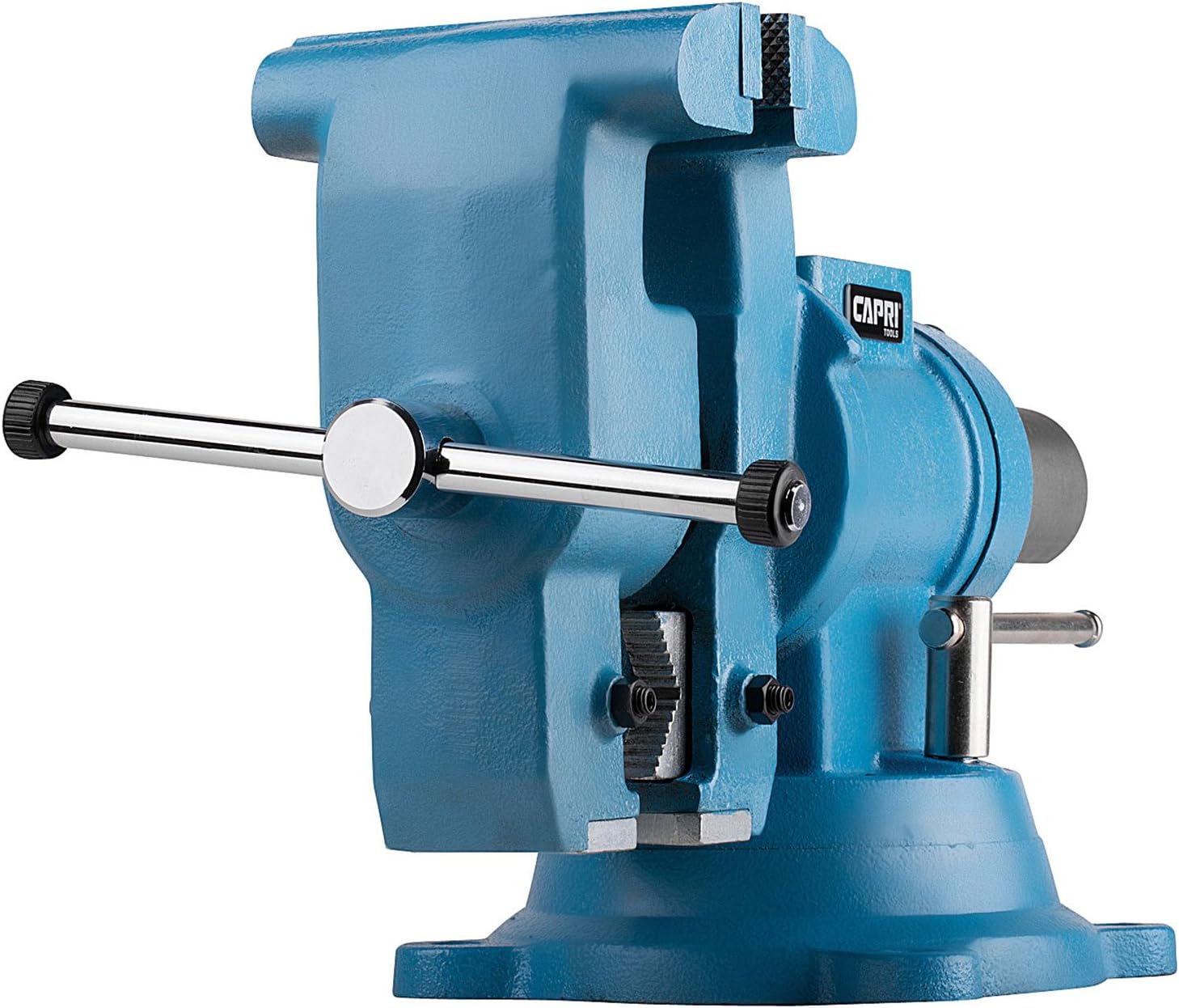 Capri Tools 10519 Rotating Base and Head Bench Vise, 6