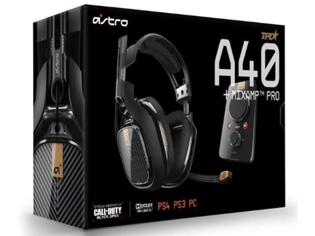 Astro Gaming A40 TR Headset + MixAmp Pro TR for PlayStation 4