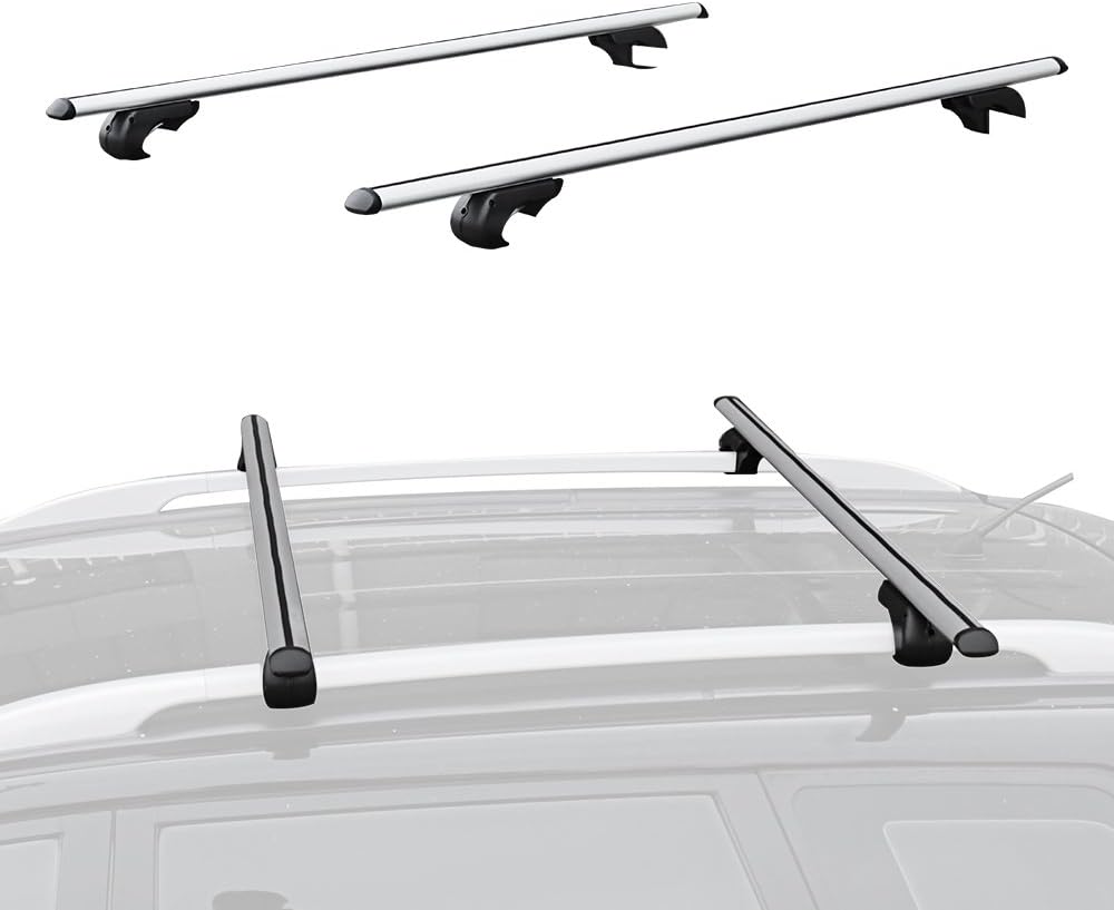 Summates Universal Roof Top Cargo Racks Cross Bars -1Pair (47“ Cross Bar)