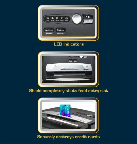 Aurora Au1630xa 16 Sheet Jam Free Cross Cut Shredder
