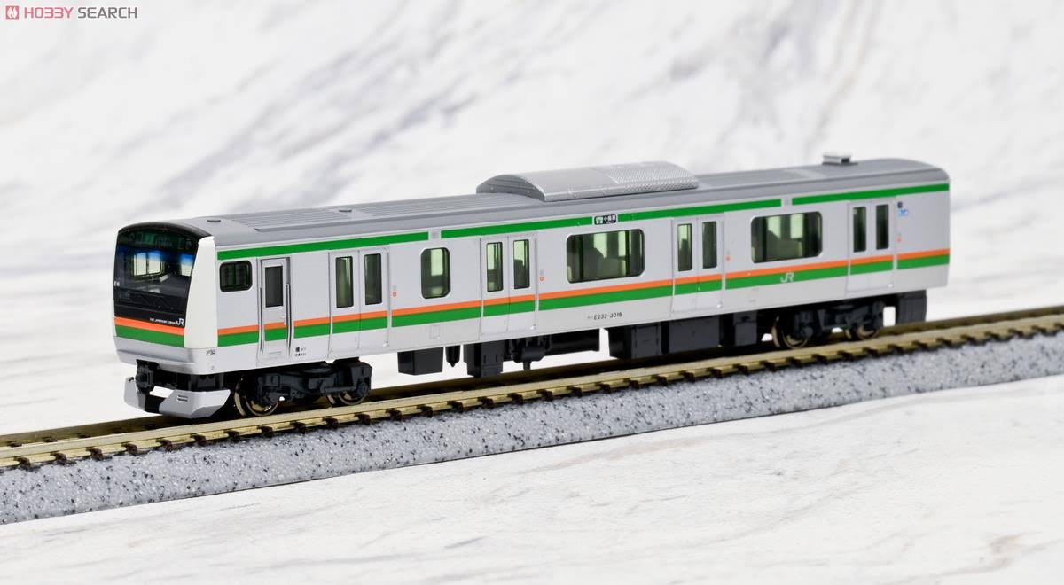 Kato 10-1267 E233-3000 Tokaido Line Ueno-Tokyo Basic Set (4 Cars) N Scale