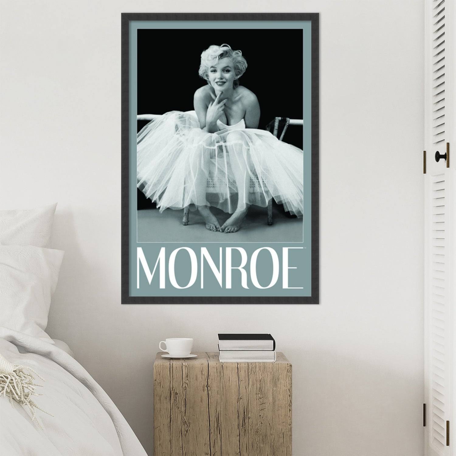 Amanti Art Framed Print - Marilyn Monroe - Ballerina by Milton H. Greene