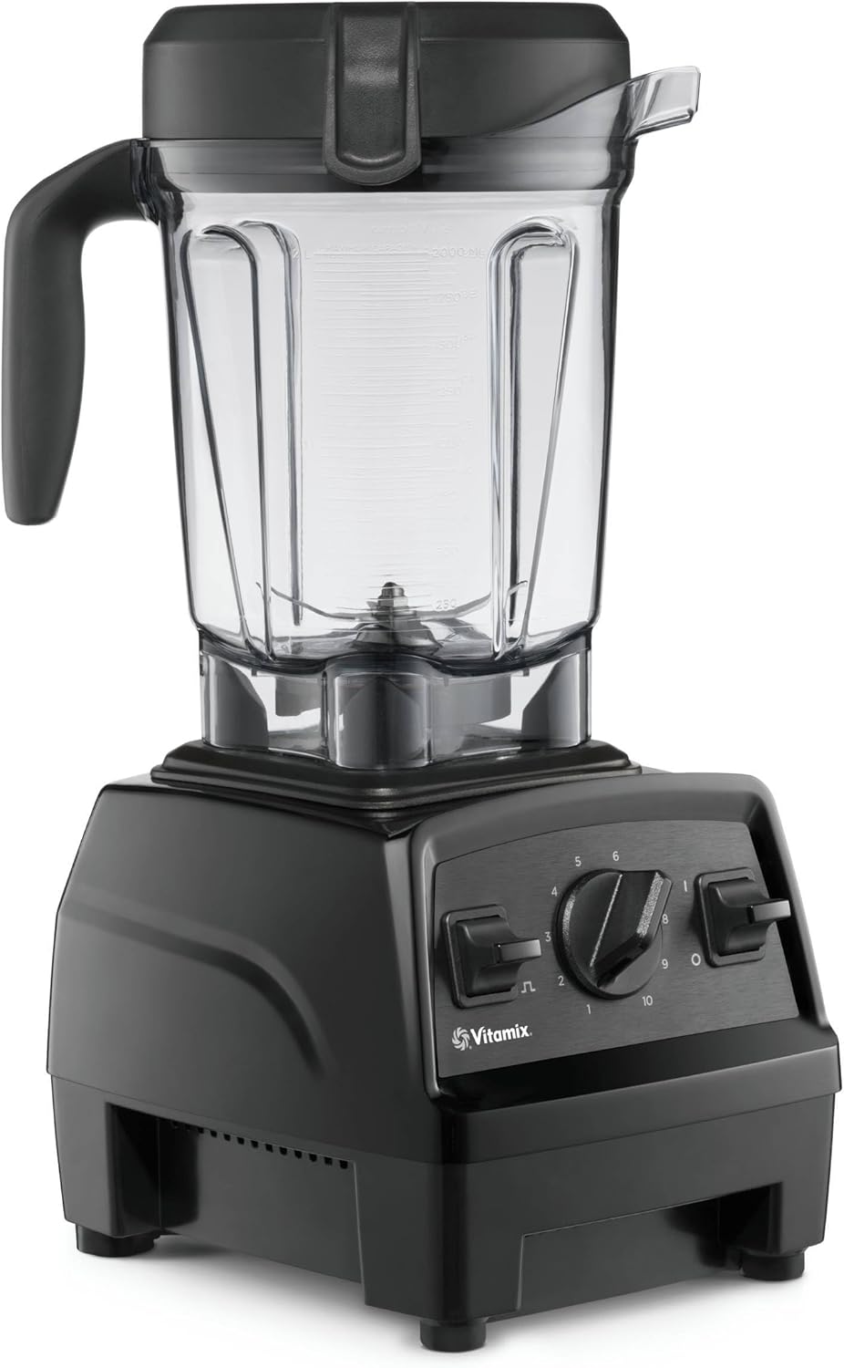 Vitamix Explorian Blender, Professional-Grade, 64 oz. Low-Profile Container, Black - 65542 (Renewed Premium)