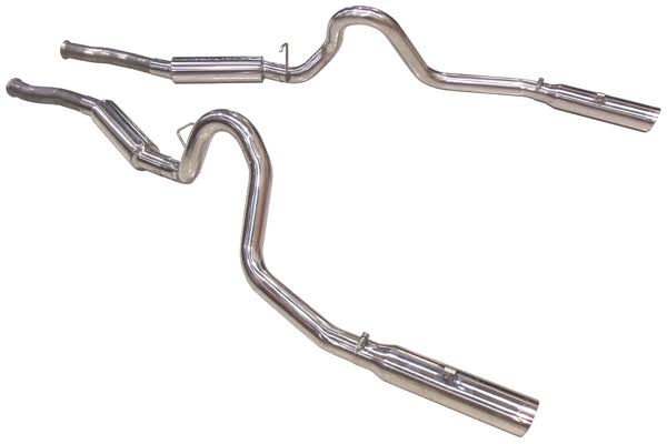 Pypes Performance Exhaust SGA10S Crossmember Back w/X-Pipe Exhaust System
