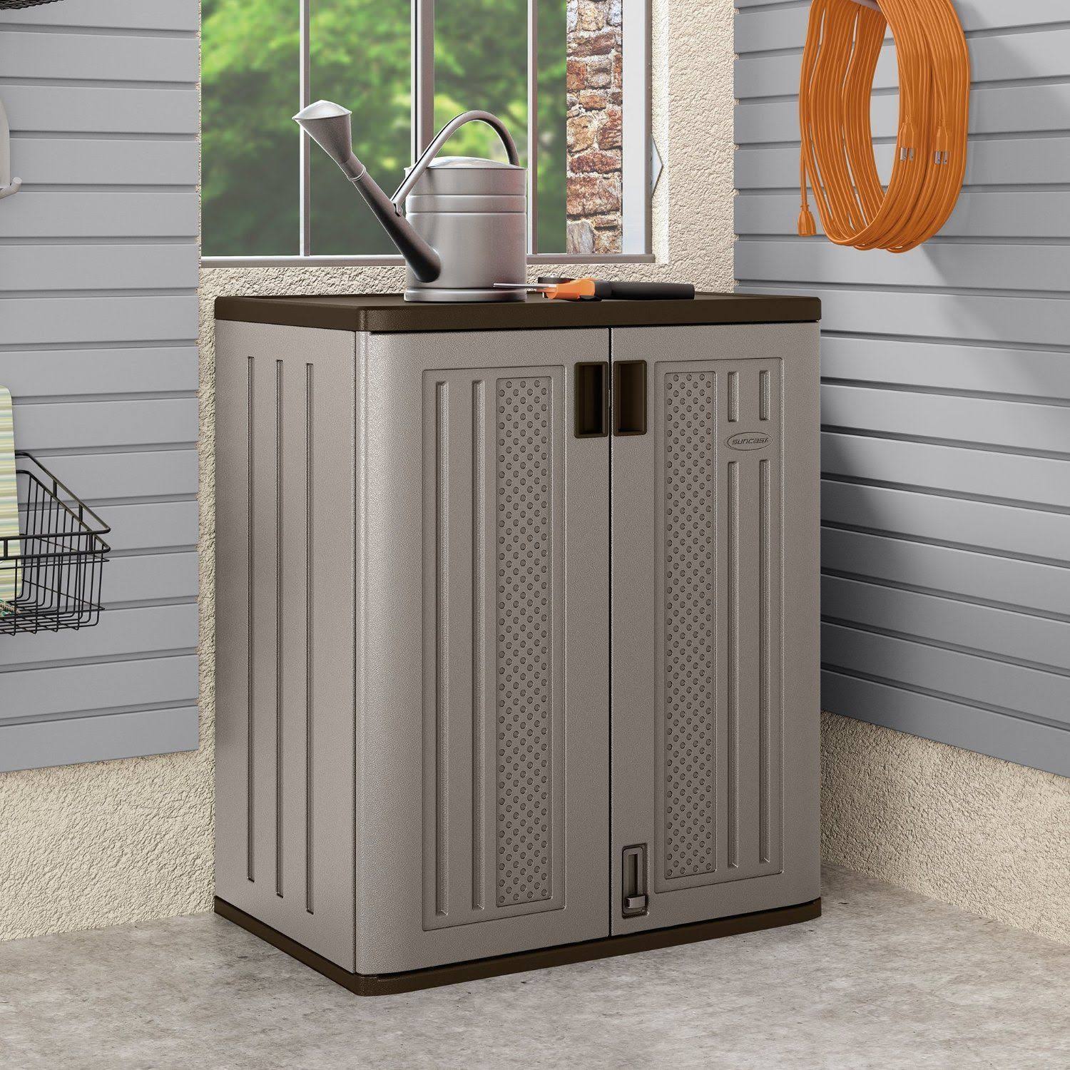 Suncast Base Storage Cabinet, Grey
